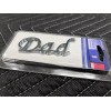 DAD Shiny Chrome Add On Auto Emblem. Take your school