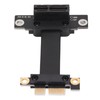 PCIE Extension Cable Bilateral Protection Strip Low Loss Good Stability