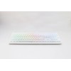 Ducky Zero 6108 Pure White Hotswap Bluetooth RGB Mechanical Keyboard