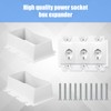 2pcs BE3-2 Electrical Outlet Box Extenders, (3-Gang) Electrical Outlet Extension