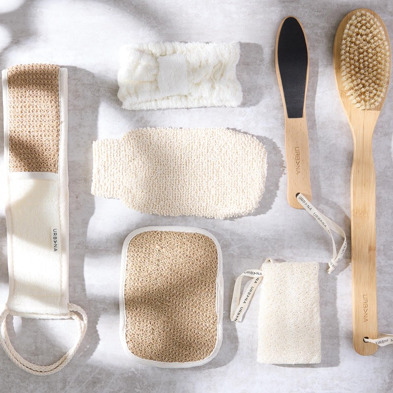 Urbana Spa Prive Wooden Foot File, Natural Beach Wood Exfoliating