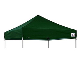 Impact Canopy 10' x 10' Pop-Up Canopy Tent Top, Replacement Cover Only, Forest Green