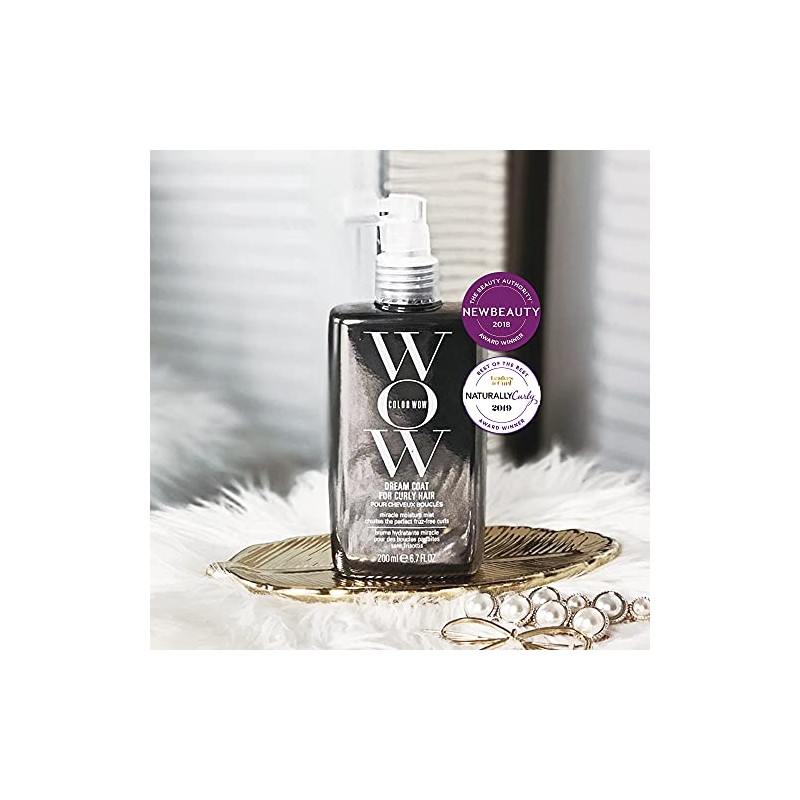 Color WOW chamarra de sueño para cabello rizado, niebla de