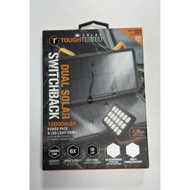 Toughtested TT-PBW-SB1 10000 mAH Dual-Solar-Pan