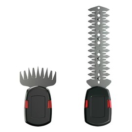 LURSKY SK5 8.89'' Hedge Trimmer Blade Maximum Cutting 1/4'' and 4'' Grass Cutting Blade Maximum Cutting 3/8'' Total 2 Pieces, Suitable for LURSKY Blue Hedge Trimmer, Only Blade