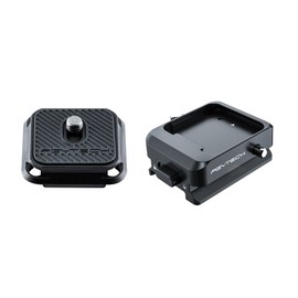 PGYTECH Camera Quick Release Plate with Clamp for DJI Ronin Stabiliser, Arca Swiss Quick Release Plate Compatible with DJI RS3 Mini/DJI RS 3 Pro/RS 3/RS 2/DJI RSC 2