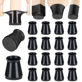 Aneaseit Chair Leg Floor Protectors - Felt Bottom Silicone Pads for Hardwood Floors & Furniture Feet - Chair Leg Caps - Rubber Caps for Chairs - Floor Protectors for Furniture