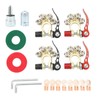 Battery Terminal Connectors 4 Post Stable Connection Strong Electrical Conductivity