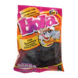 Salado Enmielado con Chile - Saladulces HOLA Lobito - Strawberry Flavored Salted Plums - 3.5 oz - 3 units