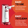 Davivy Electric Can Opener, Removable Stainless Steel Cutter and 3-in-1