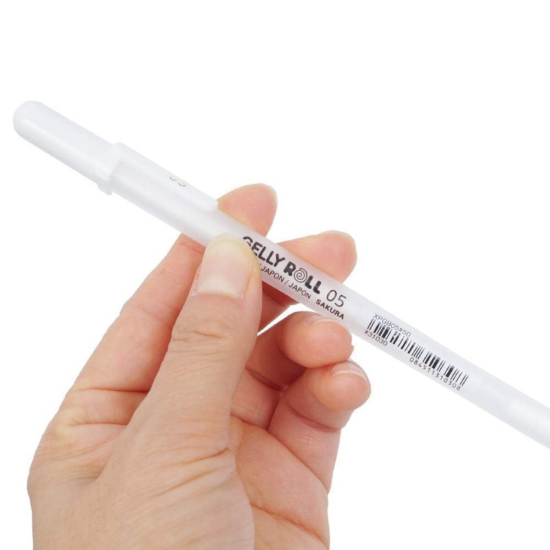 Sakura Gelly Roll Pens - Classic Fine Point - White