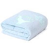 Winthome Glow in The Dark Blanket, Soft Flannel Fleece Blanket,
