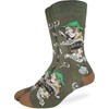 Good Luck Sock Men's Sherlock Holmes Socks, Adult, Shoe Size