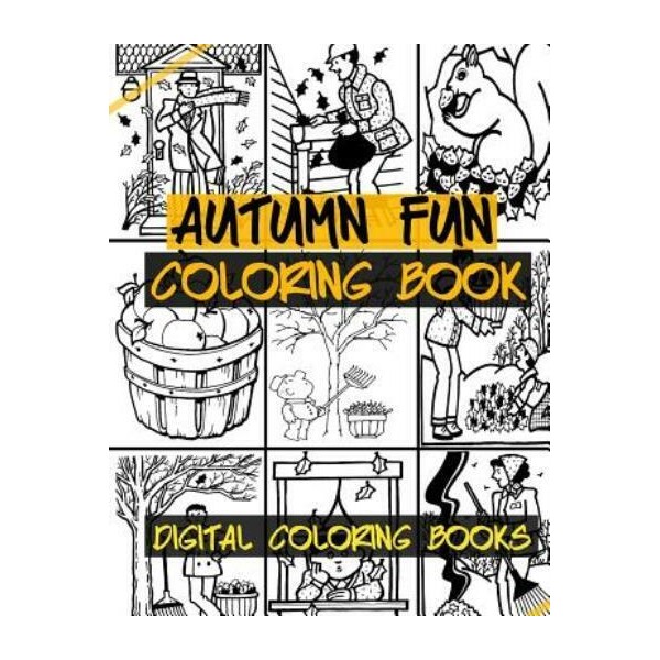 Autumn Fun Coloring Book
