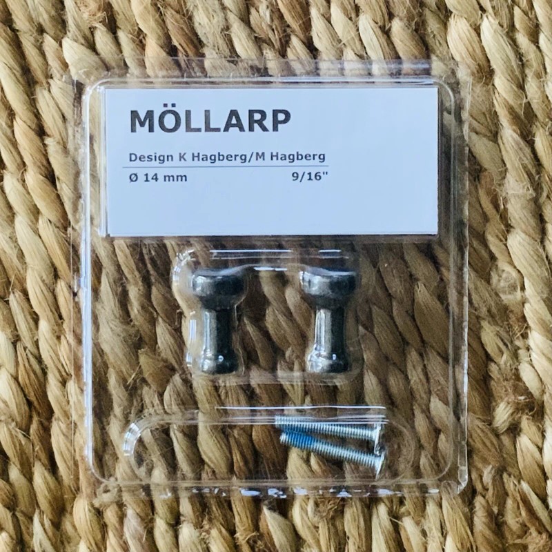 IKEA | MOLLARP Drawer Knob Pulls | 102.730.90 | 14mm