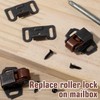 2Pack Mailbox Replacement Roller Catch Latch, Mailbox Latch Replacement Kit,