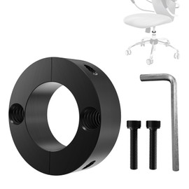 Yuspakone Fix Sinking Office Chair, Steel Gas Lift Cylinder Clamp Holder, Office Chair Saver Kit -Adjustable Steel Clamp for Office Chairs - Easy Fix, No Cylinder Replacement