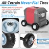 All Terrain Wheel Kit, Fit for Honda EU3000is Generator, Solid