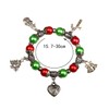 XNHIU Christmas Bracelet Xmas Beads Bracelet