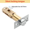 Qrity Lever Door Handle Lock with Keys, Door Lock for
