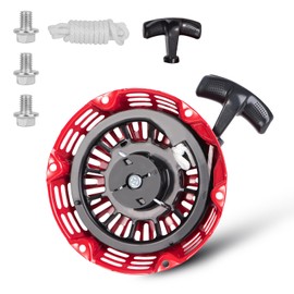 SOFO GX160 Pull Start Assembly - Compatible with Honda GX120,GX200,5.5HP,6.5HP Engine - w/Recoil Starter Rope,Handle Replace#28400-Z4M-306ZB,27400-Z1T-702 (Curved Steel Rod Pawls)