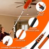 30FT Reach Duster Kit, Window Cleaning with 5-24FT Telescoping Extension