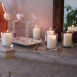 Royal Imports Votive Candle, Unscented Wax, Box of 36, for Wedding, Birthday, Holiday & Home Decoration (15 Hour) by Royal Imports (36, White)