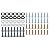 Anxingo 4 Set Carburetor Gaskets Jets Rebuild Kit, Replacement for