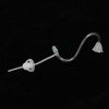 5pcs Sound Amplifier Tubes Single Layer Eartips Replacement Accessory Reduce