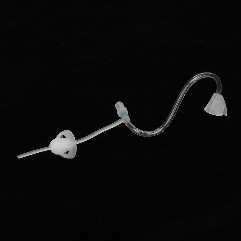 5pcs Sound Amplifier Tubes Single Layer Eartips Replacement Accessory Reduce