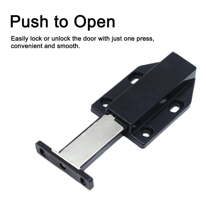 TopHomer 2PCS Magnetic Push Latch Heavy Duty Push to Open