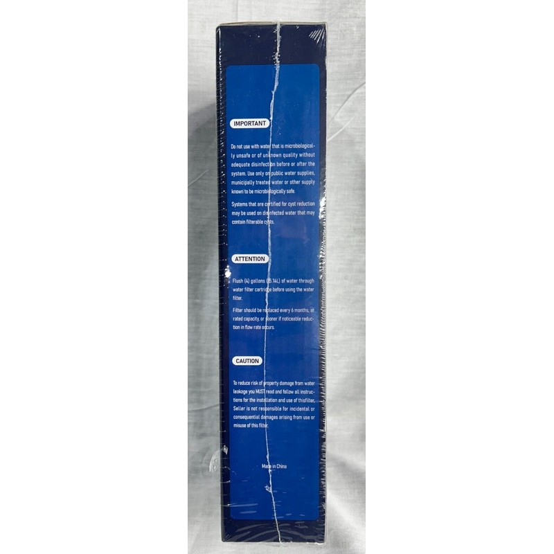 Filter Ecley Refrigerator Water Filter 2 Pack #EC-03 Filter Replacement