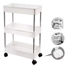 TvShopping Carrito De Cocina Frutero Organizador Multiusos 3 Niveles 23