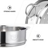 Kichvoe stainless steel steamer veggie steamer pot metal steamer insert