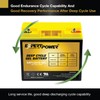 ExpertPower 12V 21Ah Gel Deep Cycle Solar Battery, Sealed Gel