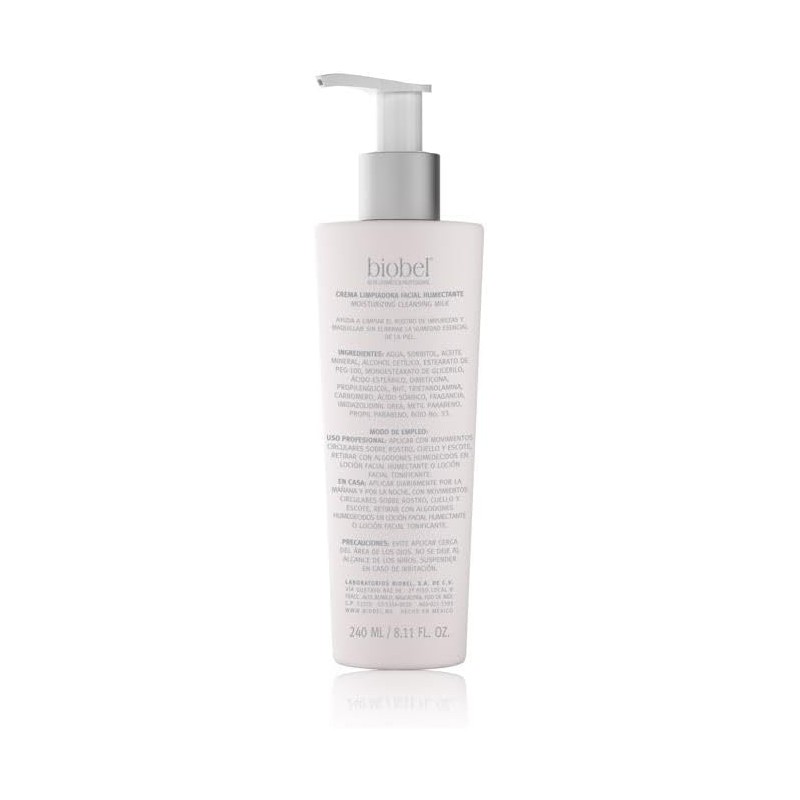 Biobel Crema Limpiadora Facial Humectante 240ml