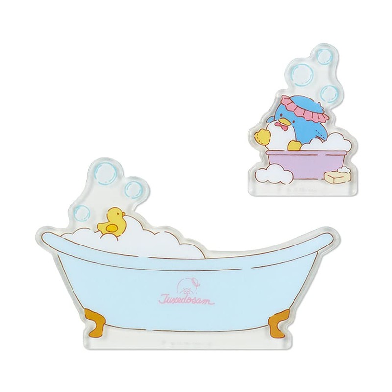 Sanrio 868914 Tuxedo Sam Acrylic Stand Room Bathroom (Enjoy Idol)