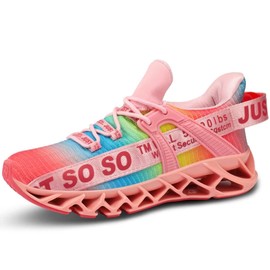 UMYOGO Womens Casual Walking Sneakers Fashion Workout Athletic Shoe for Women Running Sport Aerobics Multicolor