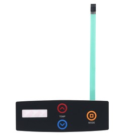 013492F 009492F Switch/Decal Membrane Pad for Raypak 206A-408A-Kit Pool and Spa Heater Control Board