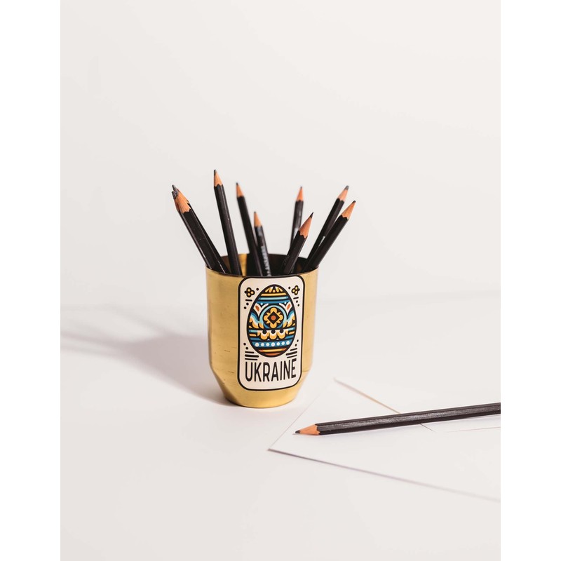 Vagabond Heart Ukraine Sticker - Ukraine Weatherproof Vinyl Decal -