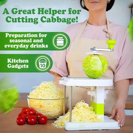 PANYIXUAN Multifunctional cabbage slicer, cabbage slicer, cabbage grater, herb cutter, vegetable cutter, sauerkraubel, cucumber slicer, potato slicer