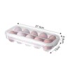 Fridge Egg Box 10 Compartments, Egg Container for Fridge, Egg