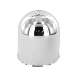 cyclingcolors 1 x Chrome Plated Plastic Tow Ball End Plug Diameter 50mm