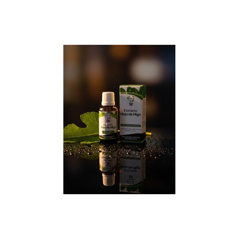 Extracto Hoja de Higo Suplemento Alimenticio, 30 ml | Vía