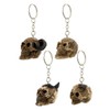Grindstore 3D Skull-Assorted Designs Keyring, Metal, Mixed, Height 3-3.5cm Width