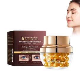 Aktiv-Retinol-Anti-Falten-Creme, Retinol Augencreme Instant Wrinkle Remover Cream Anti Falten Creme Mit Retinol, Under Eye Cream Für Gemilderte Falten, Reduzierte Tränensäcke, Straffere Haut