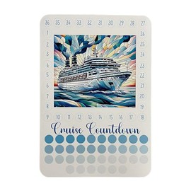 Cruise Countdown Activity Sticker (Choose One) From Made By R And R (Cruise Ship)
