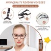 OCCI CHIARI Oversized Womens Reading Glasses(1.25 Demi) Retro Cat Eye