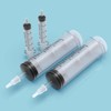Syringe 200 ml, bubble syringe, plastic syringe, dosing syringe for