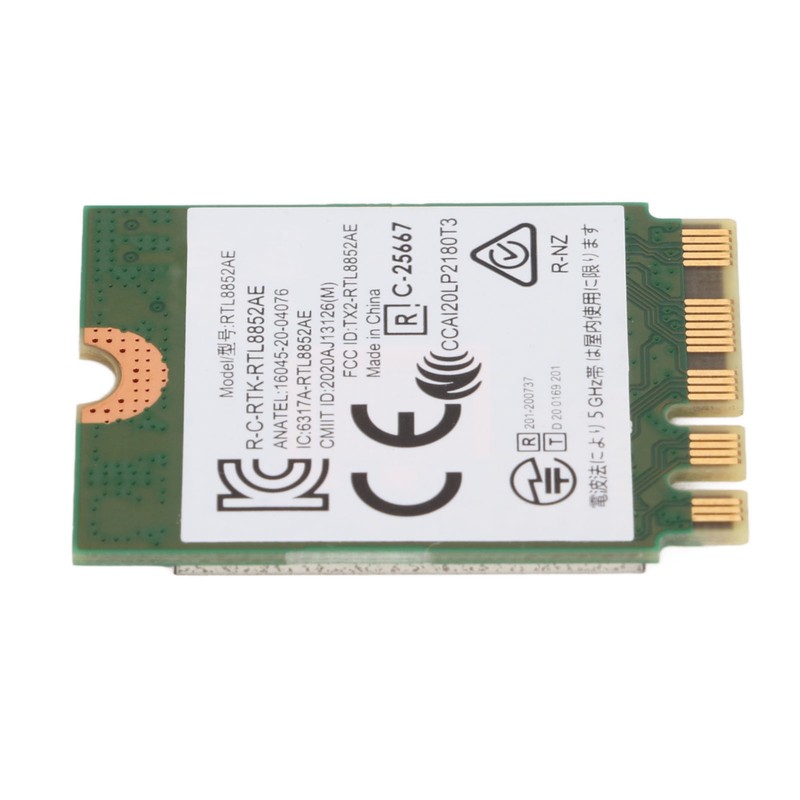 WiFi6 Wireless Card 574Mbps 2.4G 1200Mbps 5Ghz BT5.2 M.2 AC